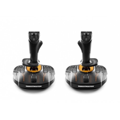 Thrustmaster T.16000M FCS SPACE SIM DUO Palanca de mando PC Negro, Naranja 2960815