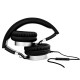 V7 Auriculares ligeros - Negro/Plata HA601-3EP