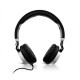 V7 Auriculares ligeros - Negro/Plata HA601-3EP