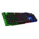 The G-Lab Keyz Neon USB QWERTY Español Negro KEYZ-NEON/SP