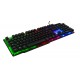 The G-Lab Keyz Neon USB QWERTY Español Negro KEYZ-NEON/SP