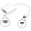 Ewent EW-139500-001-N-P USB Type C VGA Blanco