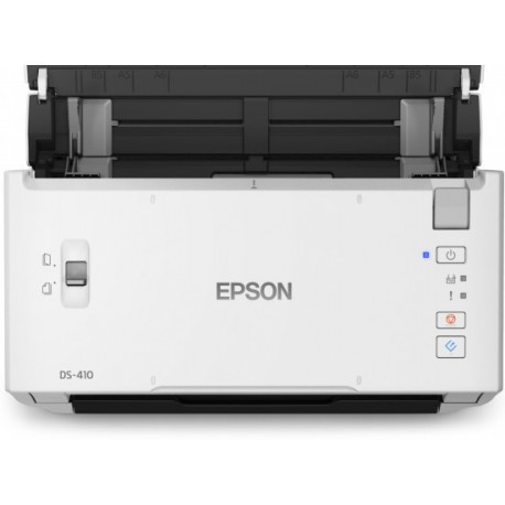 Epson WORKFORCE DS-410 ADF + Manual feed scanner  Negro, Color blanco B11B249401