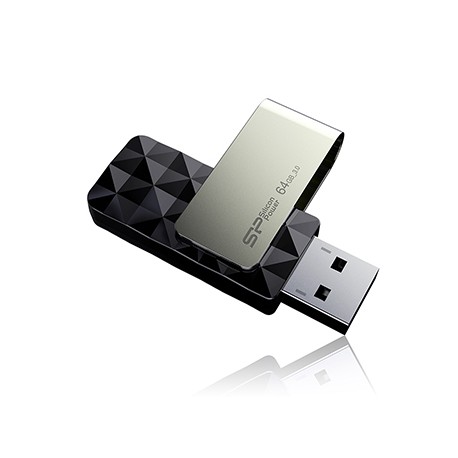 Silicon Power Blaze B30 64GB 64GB USB 3.0 (3.1 Gen 1) Tipo A Negro SP064GBUF3B30V1K