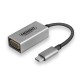 Eminent AB7871 USB Tipo C VGA Aluminio, Negro