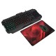 Mars Gaming MCP118 USB QWERTY Español Negro