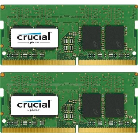 Crucial 16GB (2x8GB) DDR4 2400 SODIMM 1.2V 16GB DDR4 2400MHz CT2K8G4SFS824A