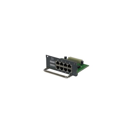 KTI Networks 8-port fast ethernet module for 3+2 slot modular KS-2601-8T