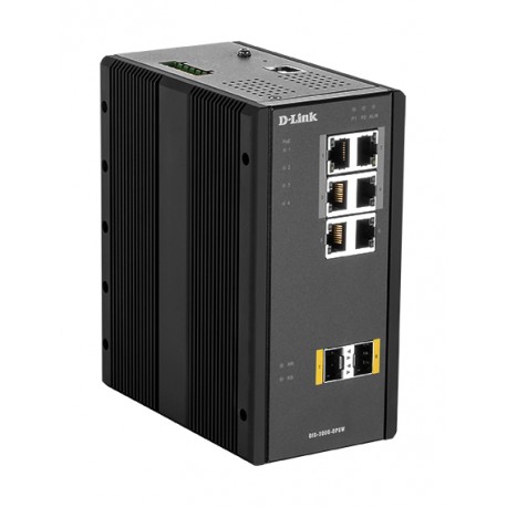 D-Link DIS-300G-8PSW Gestionado L2 Gigabit Ethernet (10/100/1000) Energía sobre Ethernet (PoE) Negro