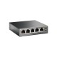 TP-LINK TL-SG1005P No administrado Gigabit Ethernet (10/100/1000) Energía sobre Ethernet (PoE) Negro switch