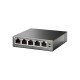 TP-LINK TL-SG1005P No administrado Gigabit Ethernet (10/100/1000) Energía sobre Ethernet (PoE) Negro switch