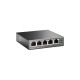 TP-LINK TL-SF1005P No administrado Fast Ethernet (10/100) Energía sobre Ethernet (PoE) Negro switch