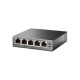 TP-LINK TL-SF1005P No administrado Fast Ethernet (10/100) Energía sobre Ethernet (PoE) Negro switch