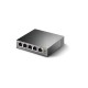 TP-LINK TL-SF1005P No administrado Fast Ethernet (10/100) Energía sobre Ethernet (PoE) Negro switch