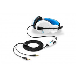 Sharkoon RUSH ER3 Binaural , Azul, Blanco 4044951021802