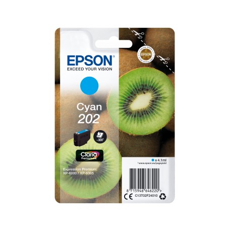 Epson 202  Cian  C13T02F24020