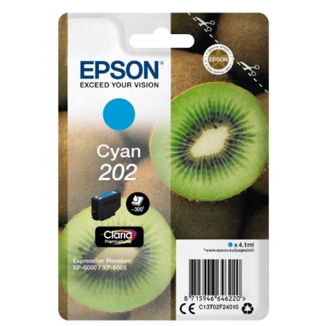 Epson 202 Cian  C13T02F24010