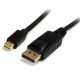 StarTech.com 10ft Mini DisplayPort - DisplayPort MDP2DPMM10