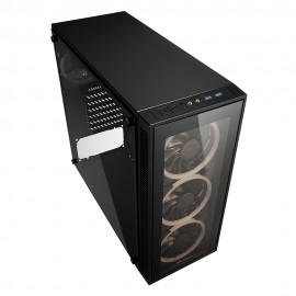 Sharkoon TG4 carcasa de ordenador Midi-Tower Negro 4044951026685