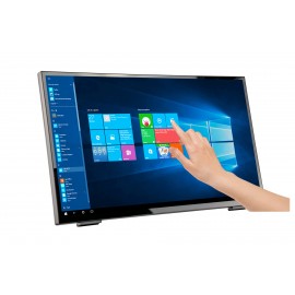 Hannspree HT 248 PPB monitor pantalla táctil (23.8'') Negro Multi-touch Mesa HT248PPB