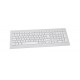 CHERRY DW 8000 Español RF inalámbrico QWERTY Plata, Blanco JD-0310ES