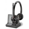 Plantronics Savi W8220-M, MSFT Binaural Head-band Black 207326-02