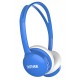 Denver Electronics auricular Supraaural Diadema Azul BTH-150BLUE