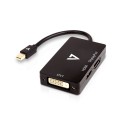 V7 Adaptador Mini-DisplayPort (m) a DisplayPort, HDMI o DVI (h) V7MDP-DPDVIHDMI-1E