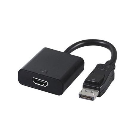 Gembird adaptador de cable DisplayPort HDMI Negro A-DPM-HDMIF-002