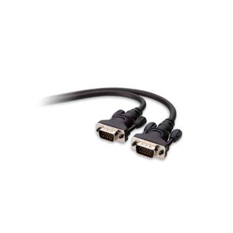 Belkin 1.8M HDDB15 VGA (D-Sub) Negro adaptador de cable F2N028BT1.8M