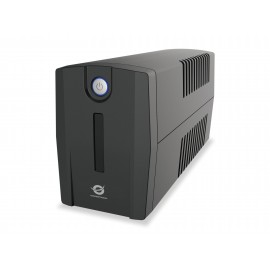 Conceptronic ZEUS01ES sistema de alimentación ininterrumpida (UPS) 650 VA 2 salidas AC Línea interactiva 110526603