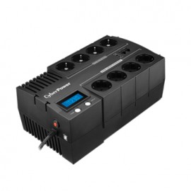 CyberPower ínea interactiva 1000VA 8AC outlet(s) Negro sistema de alimentación ininterrumpida (UPS) BR1000ELCD