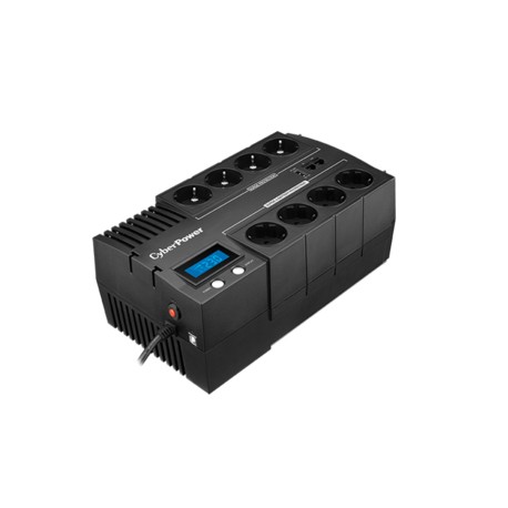 CyberPower ínea interactiva 1000VA 8AC outlet(s) Negro sistema de alimentación ininterrumpida (UPS) BR1000ELCD