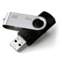 Goodram UTS2 unidad flash USB 32 GB 2.0 Conector USB Tipo A Negro, Plata uts2-0320k0r11
