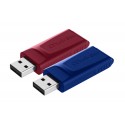 Verbatim unidad flash USB 32 GB 2.0 Azul, Rojo 49327