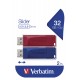 Verbatim unidad flash USB 32 GB 2.0 Azul, Rojo 49327