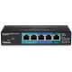 Trendnet switch Gestionado Gigabit Ethernet (10/100/1000) Negro Energía sobre Ethernet (PoE) tpe-p521es