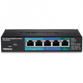 Trendnet switch Gestionado Gigabit Ethernet (10/100/1000) Negro Energía sobre Ethernet (PoE) tpe-p521es