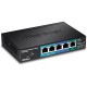 Trendnet switch Gestionado Gigabit Ethernet (10/100/1000) Negro Energía sobre Ethernet (PoE) tpe-p521es