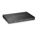 ZyXEL Gestionado Gigabit Ethernet (10/100/1000) Negro Energía sobre Ethernet (PoE) GS192048HPV2-EU0101F