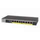 Netgear No administrado Gigabit Ethernet (10/100/1000) Negro, Gris 1U Energía sobre Ethernet (PoE) GS108LP-100EUS