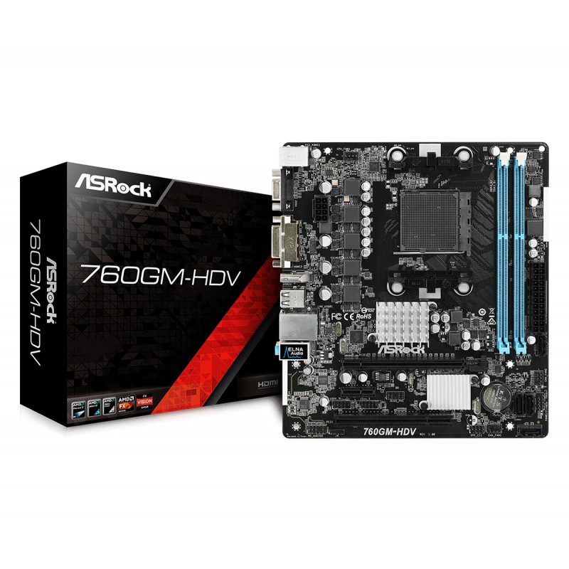 760gm hdv asrock не запускается