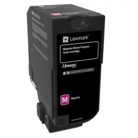 Lexmark 3000páginas Magenta tóner y cartucho láser 74C20M0