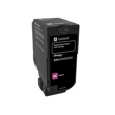 Lexmark 3000páginas Magenta tóner y cartucho láser 74C20M0