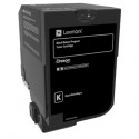 Lexmark 3000páginas Negro tóner y cartucho láser 74C20K0