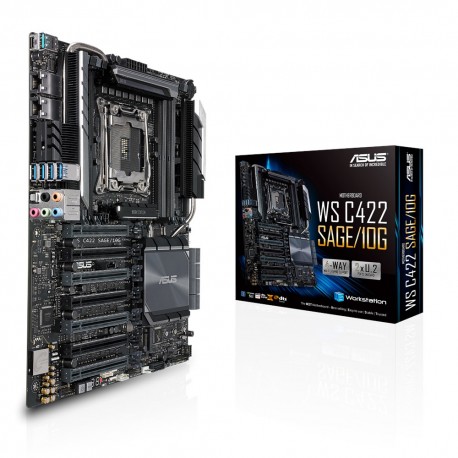 ASUS WS C422 SAGE/10G Intel C422 LGA 2066 (Socket R4) CEB 90SW00J0-M0EAY0