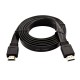 V7 J154517 HDMI 2m HDMI tipo A (Estándar) Negro V7HDMI4FL-02M-BK-1E