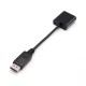 Nanocable Conversor DisplayPort a sVGA, DisplayPort/M-sVGA/H, Negro 15 cm 10.16.0602