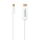 Nanocable Cable conversor Mini DP a HDMI, Mini DP/M - HDMI/M, Blanco, 2m 10.15.4002