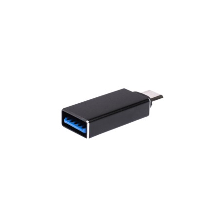 Silver Sanz 17125 USB Type C USB Type A Negro